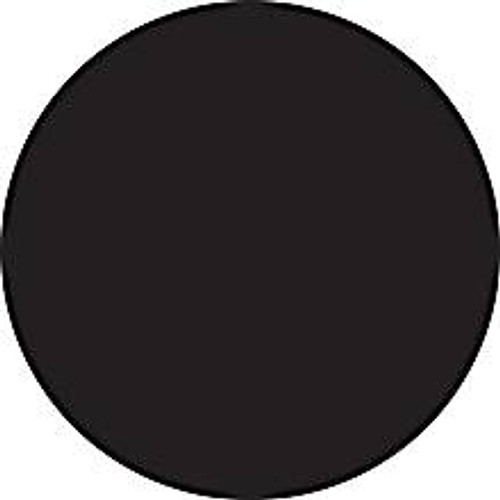 Black Circle Inventory Label - Round Inventory Stickers