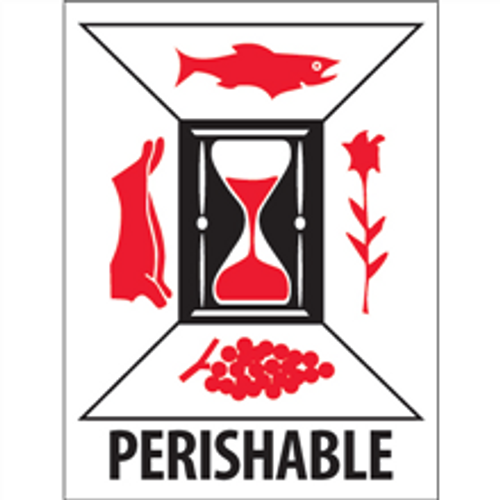 "Perishable" International Safe-Handling Labels