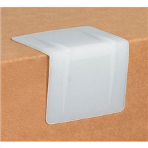 White  Plastic Strap Guards - Edge Protectors