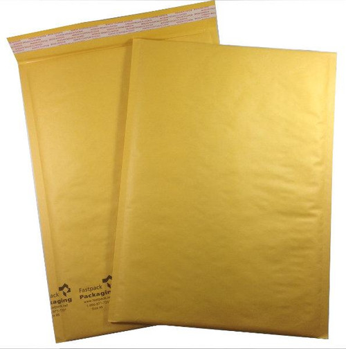 10 1/2" x 15" Kraft Self Seal Bubble Mailers Envelopes