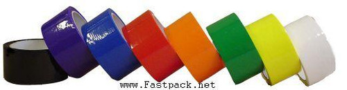 Color Acrylic Packaging Tape. Great for color coding boxes.