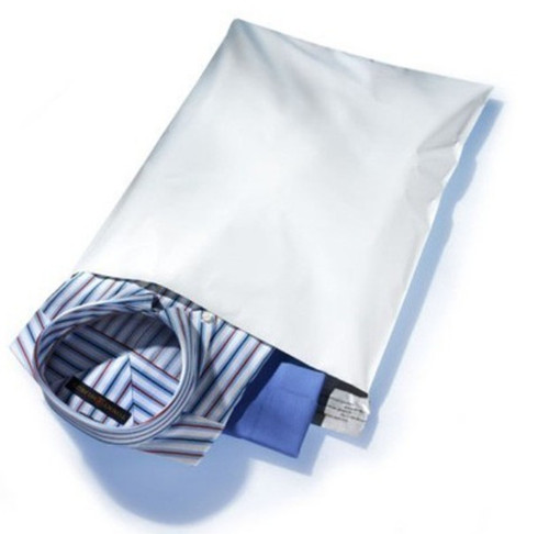 6" X 9" Poly Courier Mailers White Flat Self Seal Envelopes 6" X 9" Poly Courier Mailers White Flat Self Seal Envelopes