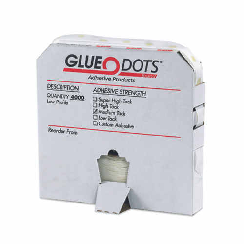 Dot Shot Pro High Tack Glue Dots - 1500 Dots