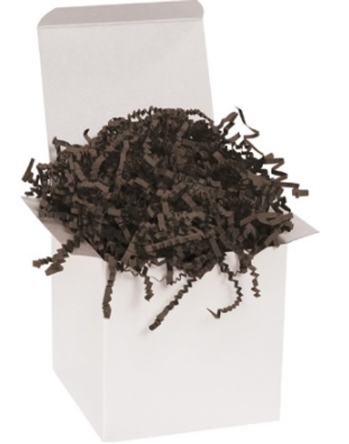 Crinkle Cut Chocolate Void Fill Paper Shred