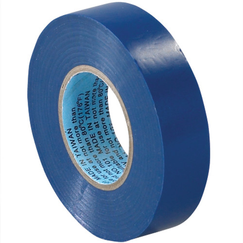 3/4" Blue Color Coding Vinyl Electrical Tape