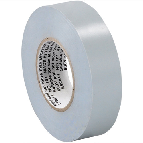 3/4" Gray Color Coding Vinyl Electrical Tape