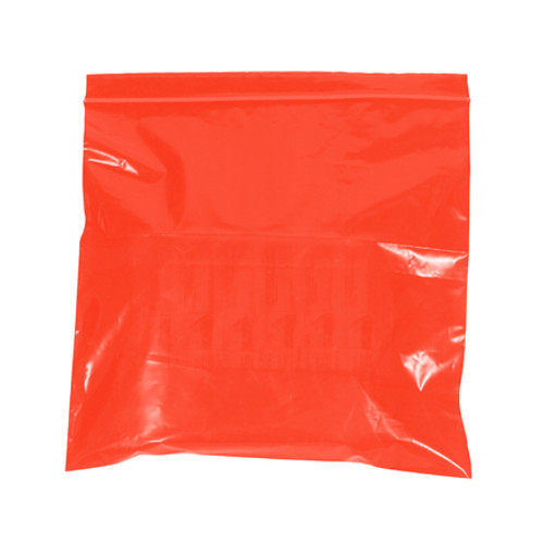 2 Mil Red Reclosable Poly Bags