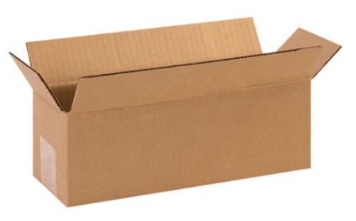 12" x 5" x 5" (ECT-32) Long Kraft Corrugated Cardboard Shipping Boxes
