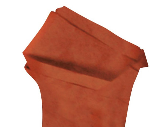 Burnt Orange Color Wrapping and Tissue Paper, Quire Folded