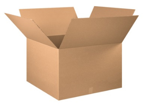 30" x 30" x 20" (ECT-32) Kraft Corrugated Cardboard Shipping Boxes