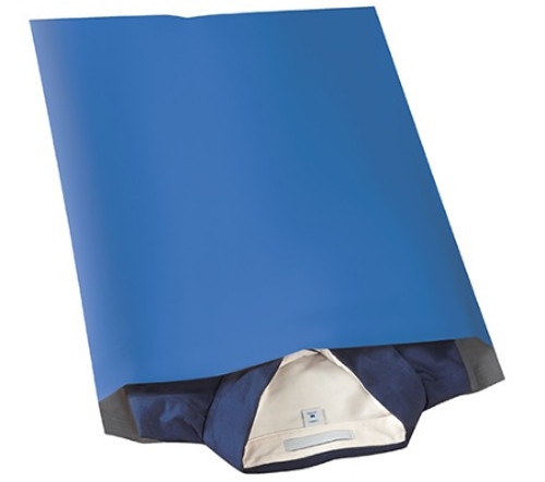 14 1/2 x 19" Blue Peel and Seal Poly Shipping Bags Mailers