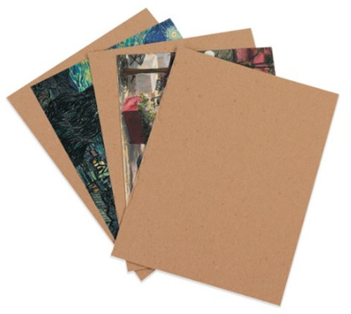 40" x 48" Kraft Fibreboard Chipboard Pads 0.022 Thickness