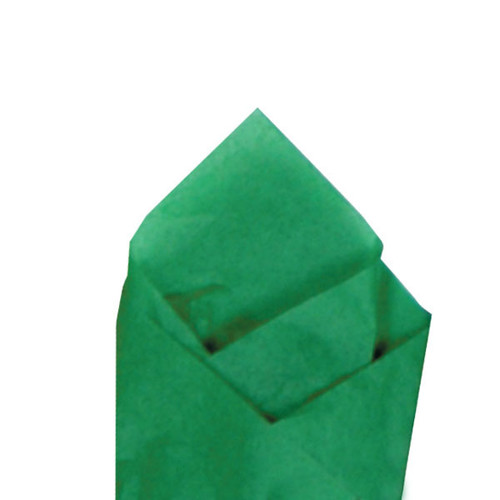 Kelly Green Color Wrapping and Tissue Paper, Quire Folded