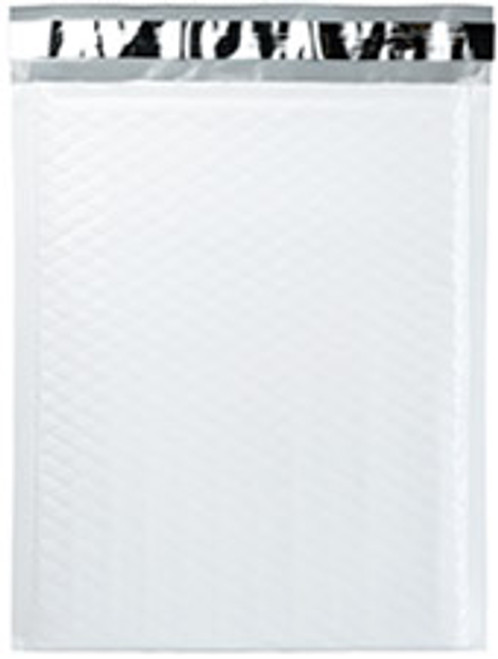 Size #3 8.5"x13.5" White Poly Bubble Mailer with Peel-N-Seal