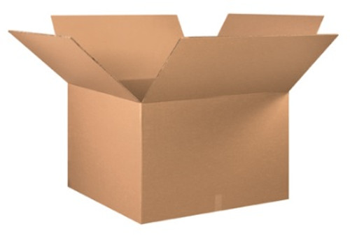 36" x 36" x 24" (D.W./ECT-71) Heavy-Duty Double Wall Kraft Corrugated Cardboard Shipping Boxes