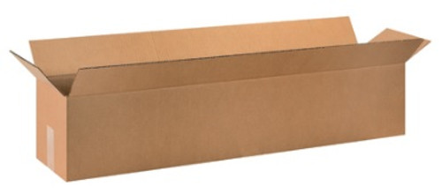 40" x 6" x 6" (ECT-32) Long Kraft Corrugated Cardboard Shipping Boxes