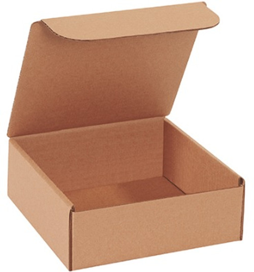 7" x 7" x 2" (200#/ECT-32-B) Kraft Literature Corrugated Cardboard Mailers