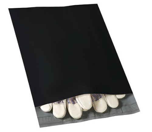 10" x 13" Black Peel and Seal Poly Shipping Bags Mailers