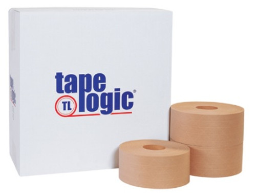 Reinforced Water Activated Kraft Tape Logic® #6800 Tape 70mm x 375'