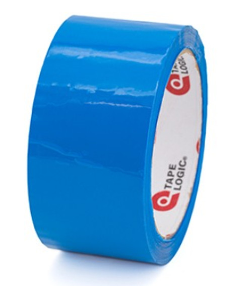 2" x 110 Yards Blue Acrylic Carton Sealing  Packing Tape, Great for Color Coding Boxes.