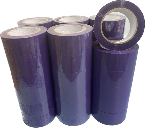 Purple Carton Sealing Tape 2" x 55 Yards 2 Mil. 36 Rolls