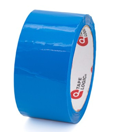 2" x 55 Yards Blue Acrylic Carton Sealing Packaging Tape, Great for Color Coding Boxes.