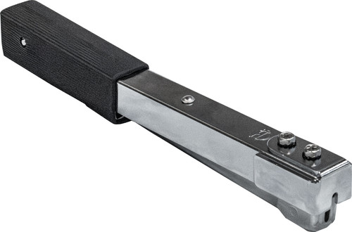 Heavy duty manual hammer tacker RSA-1100 angled product photo. Heavy duty manual hammer tacker RSA-1100 angled product photo.