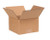 7" x 7" x 4 1/2" (ECT-32) Kraft Corrugated Cardboard Shipping Boxes