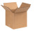 8" x 8" x 8" Heavy-Duty (ECT-44) Single Wall Kraft Corrugated Cardboard Shipping Boxes