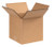 8" x 8" x 8" (DW/ECT-48) Heavy Duty Double Wall Kraft Corrugated Cardboard Shipping Boxes