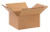 10" x 10" x 5" (ECT-32) Flat Kraft Corrugated Cardboard Shipping Boxes