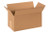 12" x 6" x 6" (ECT-44) Heavy Duty Single Wall Kraft Corrugated Cardboard Shipping Boxes
