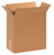 12 3/4" x 6 3/8" x 13 1/2" (ECT-32) Kraft Corrugated Cardboard Shipping Boxes