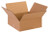 13" x 13" x 5" (ECT-32) Flat Kraft Corrugated Cardboard Shipping Boxes