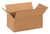 14 1/2" x 8 3/4" x 6" (ECT-32) Kraft Corrugated Cardboard Shipping Boxes