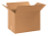 17 1/4" x 11 1/4" x 12" (ECT-44) Heavy-Duty Single Wall Kraft Corrugated Cardboard Shipping Boxes