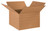 18" x 18" x 12" (ECT-32) Multi-Depth Kraft Corrugated Cardboard Shipping Boxes