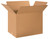 24" x 18" x 18" (ECT-32) Kraft Corrugated Cardboard Shipping Boxes