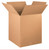 24" x 24" x 30" (ECT-32) Kraft Corrugated Cardboard Shipping Boxes