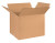 26" x 20" x 20" (DW/ECT-48) Heavy-Duty Double Wall Kraft Corrugated Cardboard Shipping Boxes