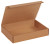 9" x 6 1/2" x 1 3/4" (200#/ECT-32-B) Kraft Literature Corrugated Cardboard Mailers