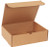 13" x 10" x 4" (200#/ECT-32-B) Kraft Literature Corrugated Cardboard Mailers