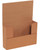 9 5/8" x 6 5/8" x 2 1/2" (200#/ECT-32-B) Kraft Corrugated Cardboard Easy-Fold Mailers