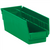 11 5/8" x 4 1/8" x 4" Green  Plastic Shelf Bin Boxes