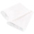 8.5" x 11" White Flat Merchandise Paper Bags