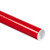 Red Mailing Tubes, Red Color Shipping Tube with Caps
