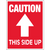 "Caution - This Side Up" Arrow Shipping and Handling Labels