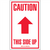 "Caution - This Side Up" Arrow Shipping and Handling Labels