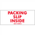 "Packing Slip Inside" Shipping and Handling Labels