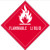 "Flammable Liquid" Subsidiary Risk Labels